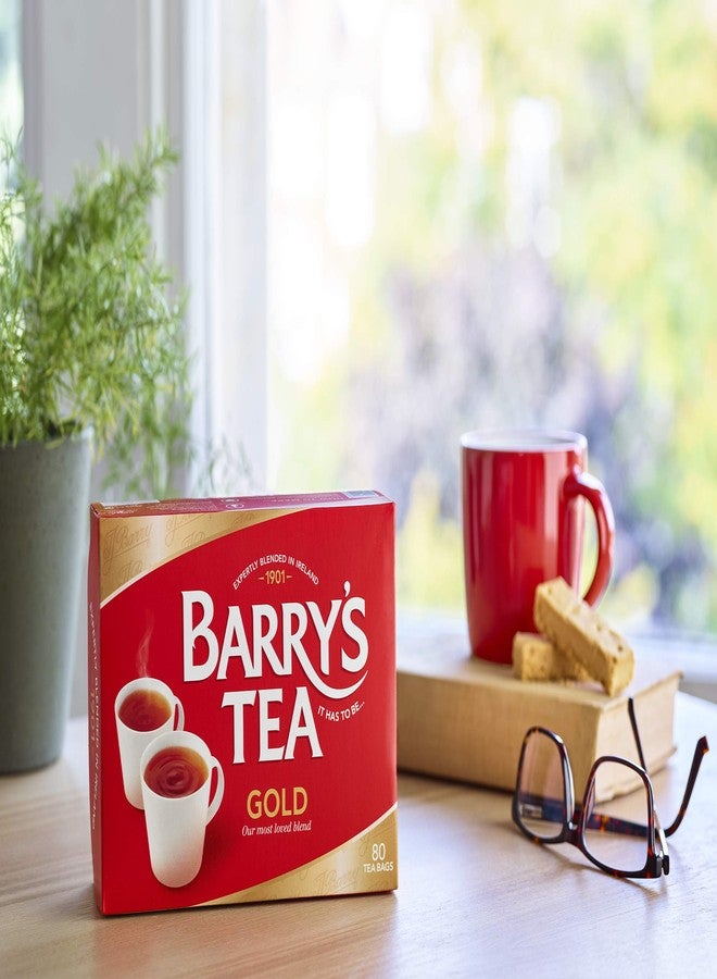 Barry's Tea Gold Blend 80 count Tea Bags (Pack of 1) - Image 5